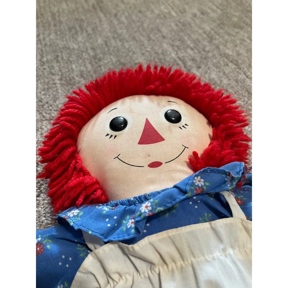 Vintage Hasbro Softies Raggedy Ann Doll 15